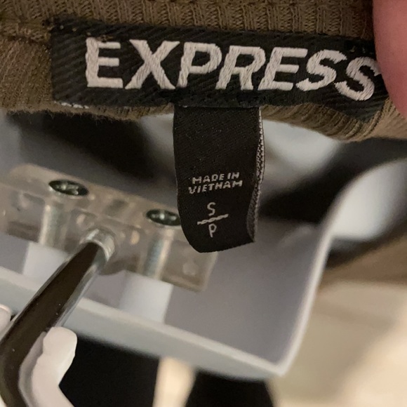 NWOT-Express Crisscross Tie Top - Picture 4 of 6